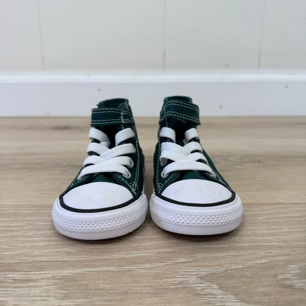 Converse Teal High Top Sneakers